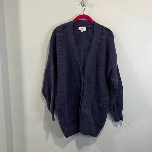 Aerie cozy grandpa cardigan in fresh bright XS - Picture 2 of 4